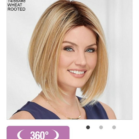 Jolie Paula Young Wig- had bangs professionally cut due to no lace. - Picture 7 of 7